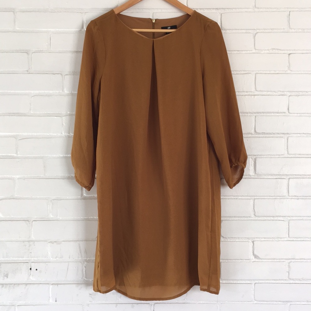 H&M Sheer Sleeves Dress